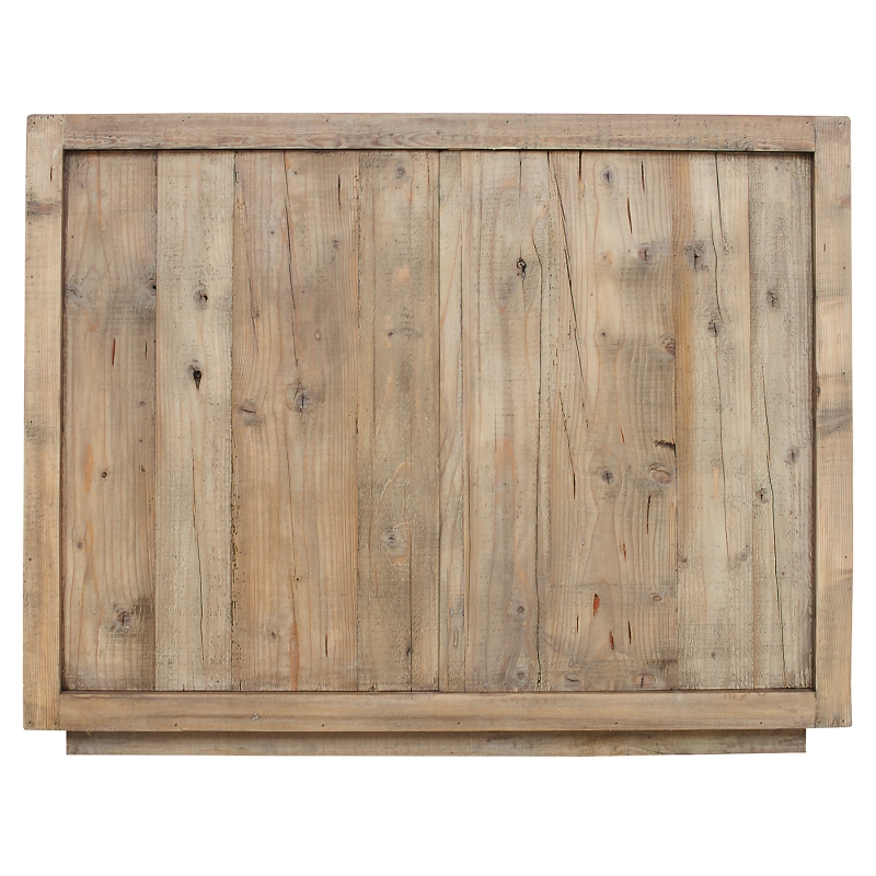 Comoda din lemn brad vechi reconditionat cu usi 113 x 45 x 90 cm DISD780118