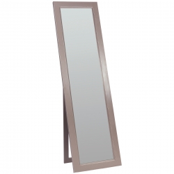 Oglinda cu rama din lemn brad cu suport 48 x 5 x 170 cm DISD6131217